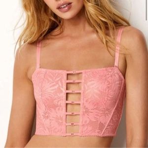 Victoria’s Secret Malibu Lace Plunge Bustier
